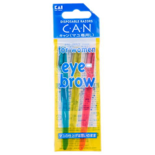 Other Accessories: KAI C.A.N Disposable Razors Eye Brow For Women