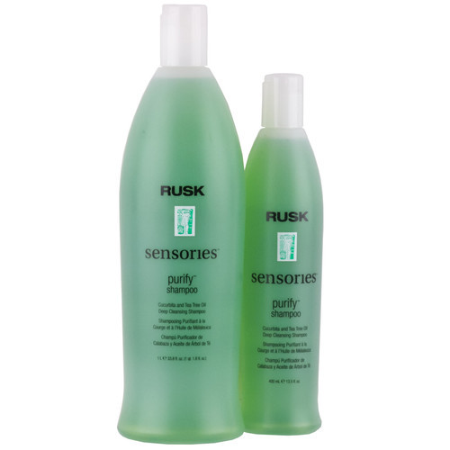 Rusk Purify Shampoo - cucurbita & tea tree oil deep cleansing shampoo