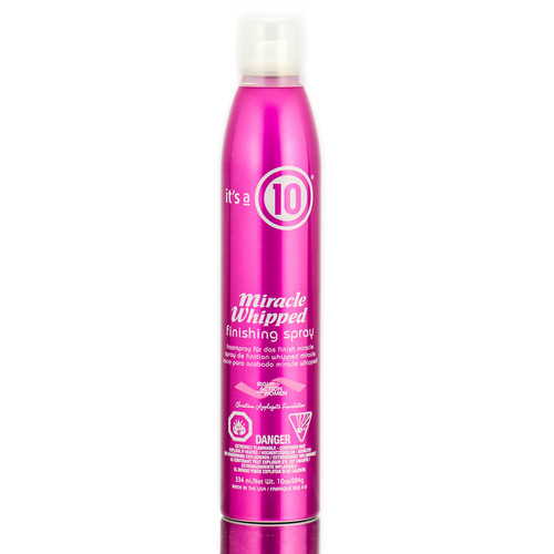 It's a 10 Miracle Whipped Finishing Spray