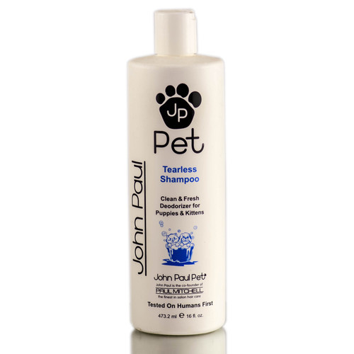 John Paul Pet Tearless Puppy & Kitten Shampoo - gentle care for dogs & cats for any age