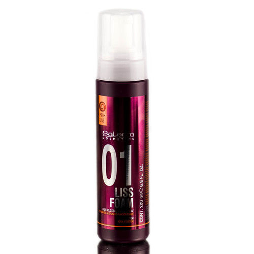 Salerm 01 Liss Foam Light Hold Straightening Mousse