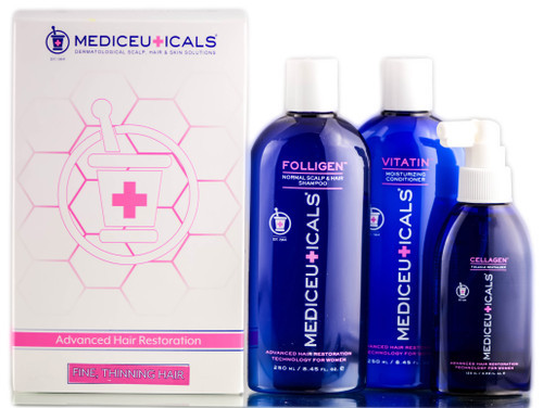 Therapro Mediceuticals Womens Hair Loss Kit (normal scalp & hair therapy) - Normal Scalp / 3-piece kit for WOMEN