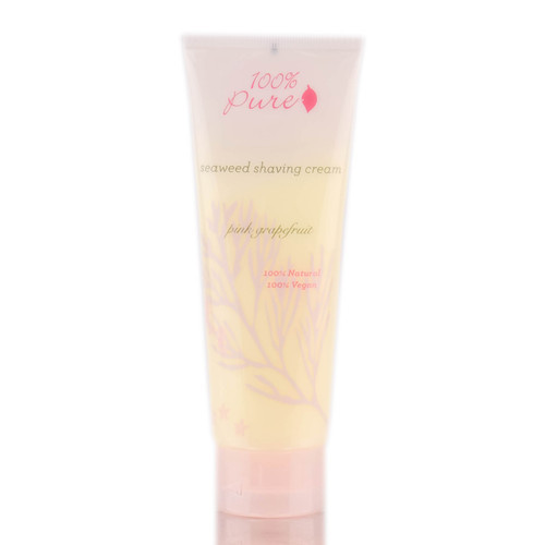 100 % Pure Pink Grapefruit Seaweed Shaving Cream