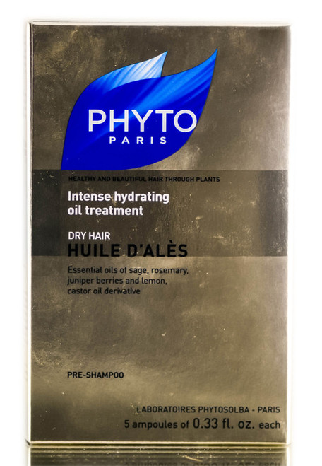 Phyto Huile D'Ales Pre-Shampoo Intense Hydrating Oil Treatment
