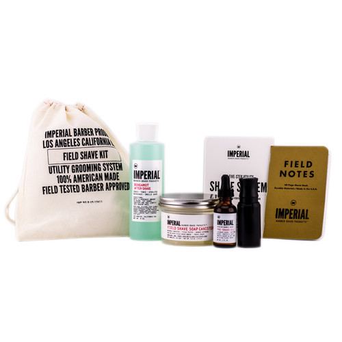 Imperial Barber Field Shave Kit