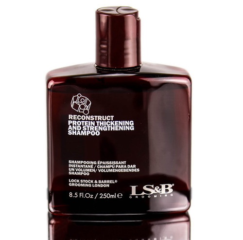 Lock Stock and Barrel LS&B Reconstruct Protein Thickening and Strengthening Shampoo