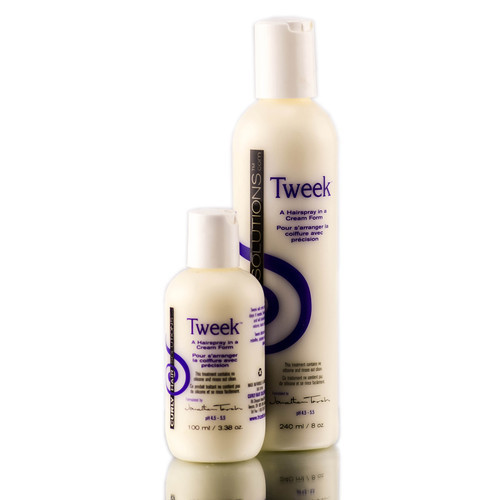 Curly Hair Solutions Tweek Hairspray in a Cream Form
