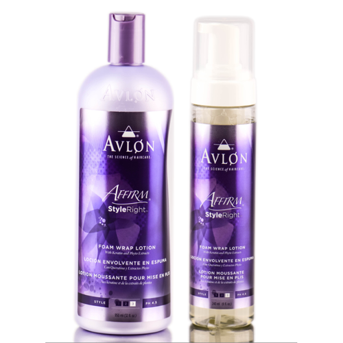 Avlon Affirm Style Right Foam Wrap Lotion