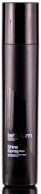 Label. M Shine Spray
