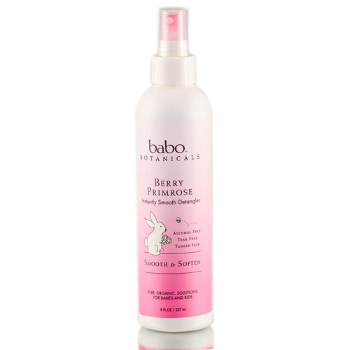 Babo Botanicals Berry Primrose Instant Smooth Detangler