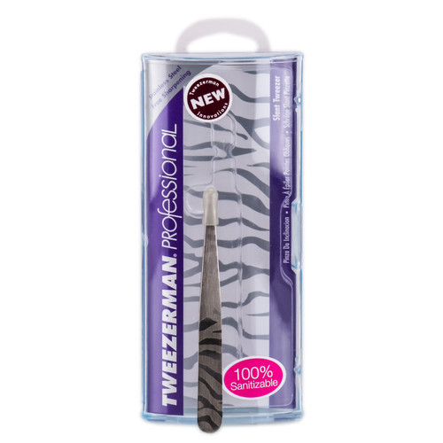 Tweezerman Professional - Satin Etched Slant