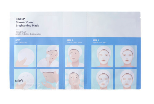 Skin 79 3 Step Shower Glow Brightening Mask