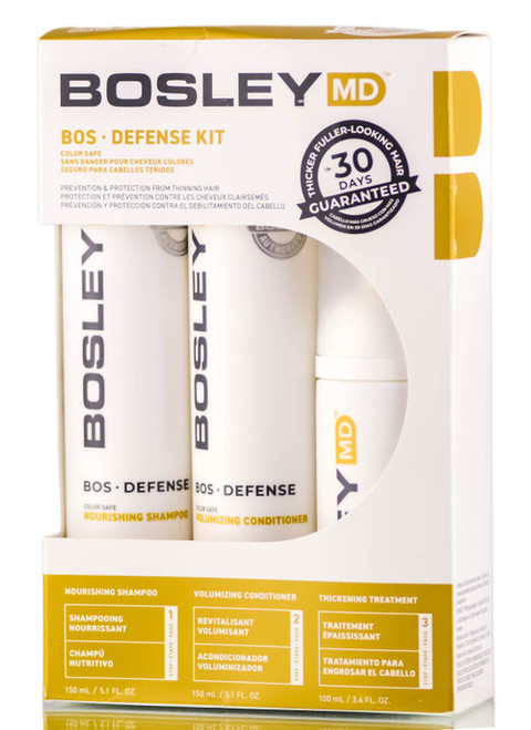 BosleyMD BOSDefense Color Safe Hair Kit