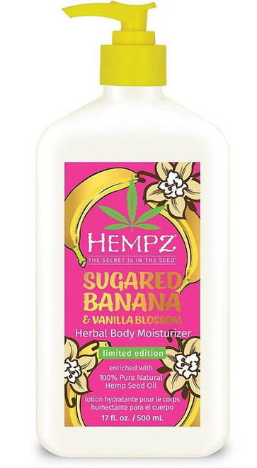 Hempz LE Sugared Banana & Vanilla Blossom Herbal Body Moisturizer