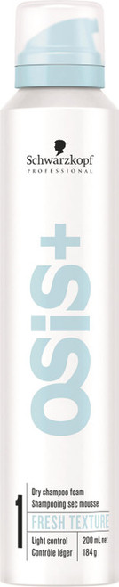 Schwarzkopf Osis+ Fresh Texture Dry Shampoo Foam