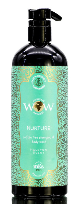 Earthly Body MKS eco WOW Nurture Sulfate Free Shampoo & Body Wash