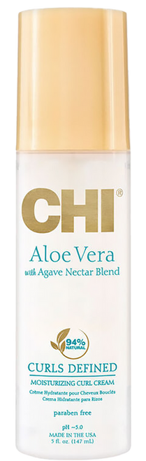 chi hair care aloe vera curls defined moisturizing curl cream
