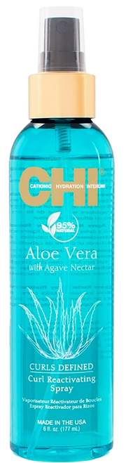 chi hair care aloe vera curl reactivating spray