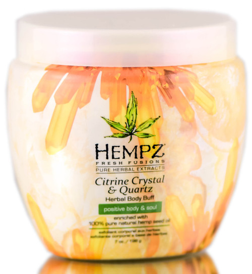 Hempz Citrine Crystal & Quartz Herbal Body Buff
