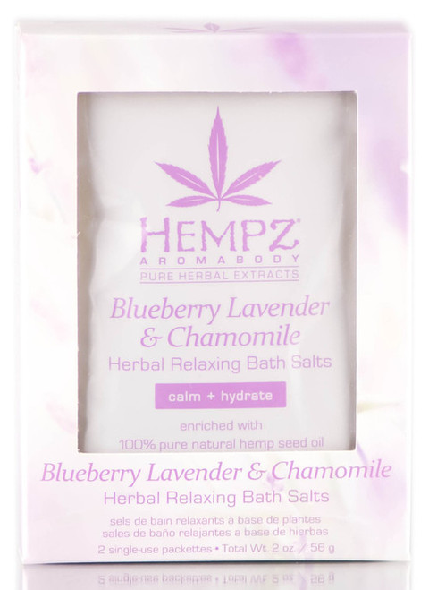 Hempz Blueberry Lavender & Chamomile Herbal Relaxing Bath Salts