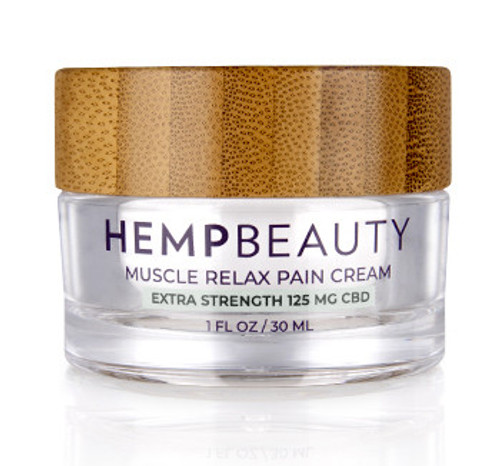 HempBeauty Extra Strength Muscle Relax Pain Cream (125 mg cbd)