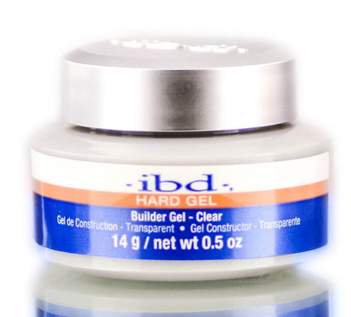 IBD Hard Gel Builder Gel - CLEAR