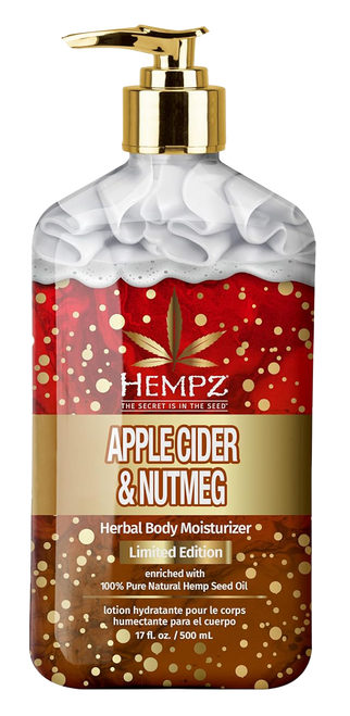 Hempz by Supre Apple Cider & Nutmeg Herbal Body Moisturizer Limited Edition
