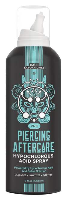 Base Laboratories Pro Piercing Aftercare Hypochlorous Acid Spray