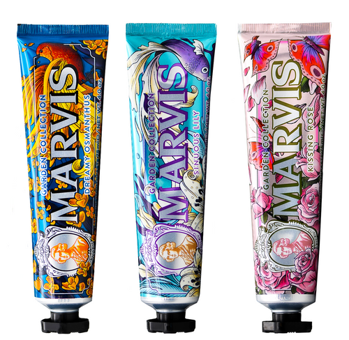 marvis garden collection toothpaste