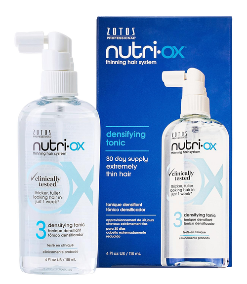 zotos densifying tonic for thin hair, 30 day supply