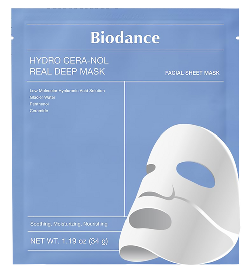 biodance hydro cera nol real deep mask