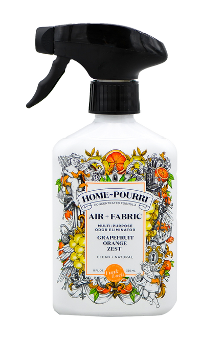 Home-Pourri Air+Fabric Multi-Purpose Odor Eliminator Grapefruit Orange Zest