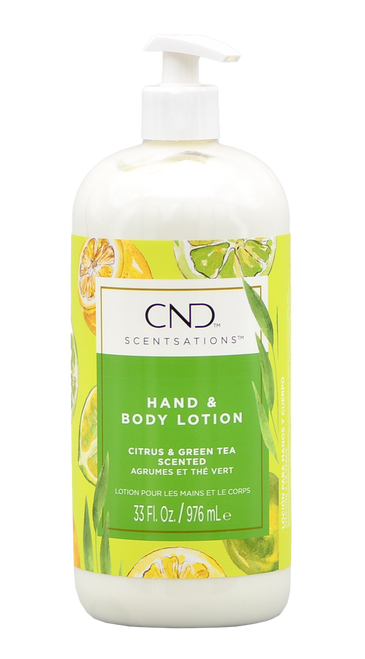 CND Nail Products Scentsations Citrus & Green Tea Hand & Body Lotion