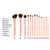 BH Cosmetics 14 PC Chic Brush Set w/ Case