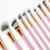 BH Cosmetics Pink Studded Elegance 12 Piece Brush Set