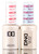 Daisy DND 400 Top Gel & 500 Base Gel DUO SET, Soak off Gel All In One Base & Top Coat KIT for Nails