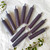 Short Dinner Candles - Set of 10 Dark Blue