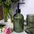 Green Glass Soap Dispenser