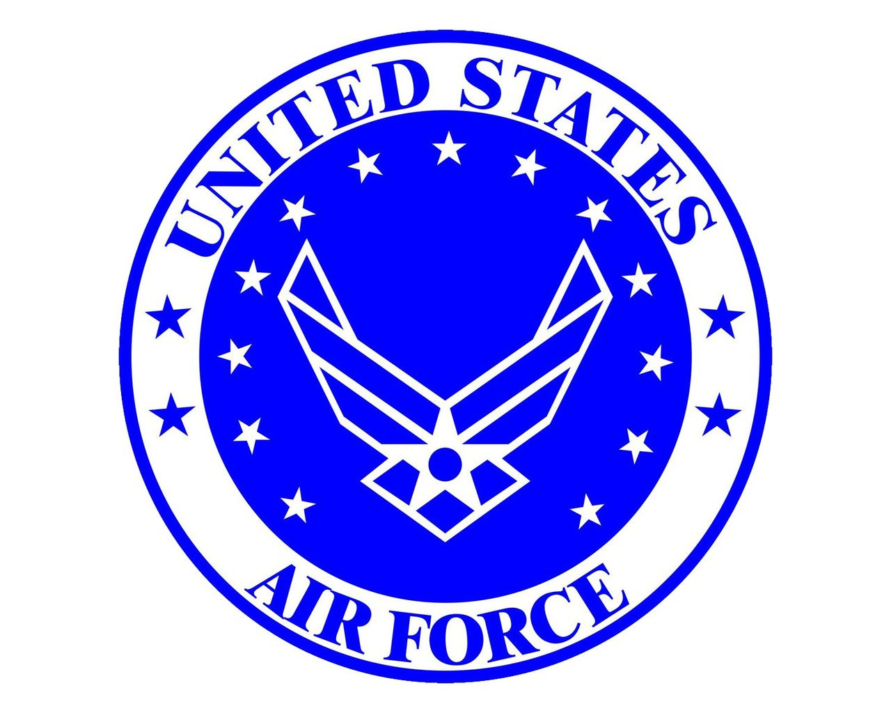 Air Force Emblem Usaf Logo Vinyl Decal Sticker For Cars Trucks