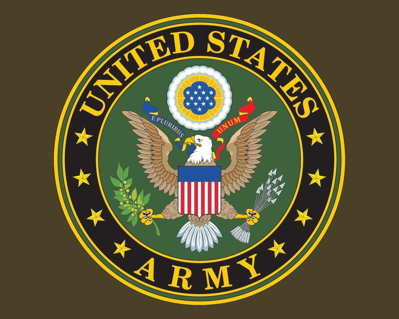 Army Emblem US Army Logo Vinyl Decal Sticker for Cars Trucks Laptops