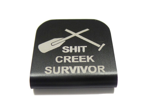 Shit Creek Survivor Hat Clip