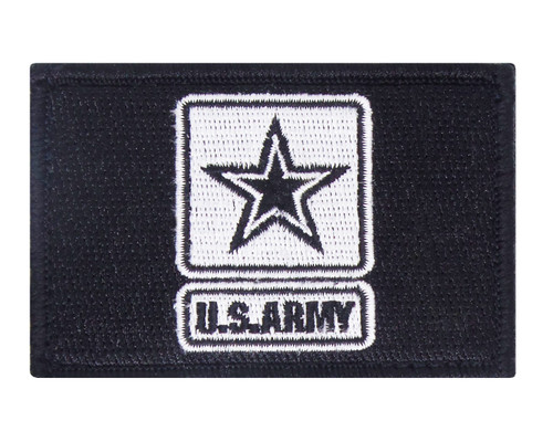 ARMY U.S.A. Tactical Velcro Fully Embroidered Morale Tags Patch