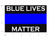 Blue Lives Matter Thin Blue Line Police Support Vinyl Decal Sticker 3x5 for Cars Trucks Laptops etc. …