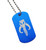 Mandalorian Dog Tag with Chain