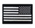 Reverse USA American Flag Tactical Velcro Fully Embroidered Morale Tags Patch