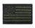Three Percent United States Flag Embroidered Velcro Morale Tags Patch