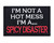 I'm Not A Hot Mess... I'm A Spicy Disaster Tactical Velcro Fully Embroidered Morale Tags Patch