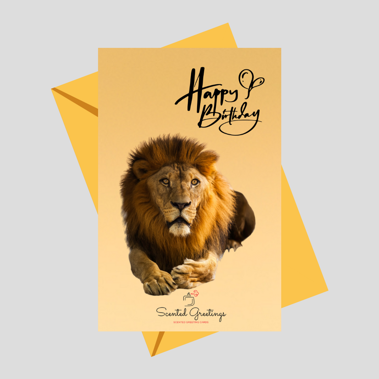 Happy Birthday Lion | Scented Greeting Cards - Bath Bombs | Best Bath ...