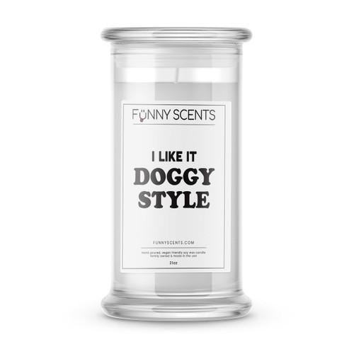 I Like it Doggy Style Funny Candles
