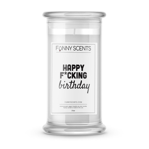 Happy F*cking Birthday Funny Candles